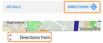 Directions iOS