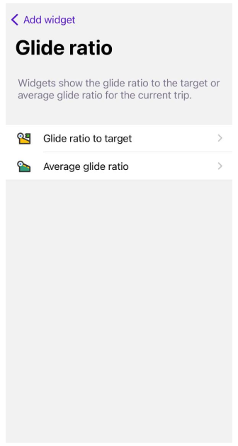 Glide ratio